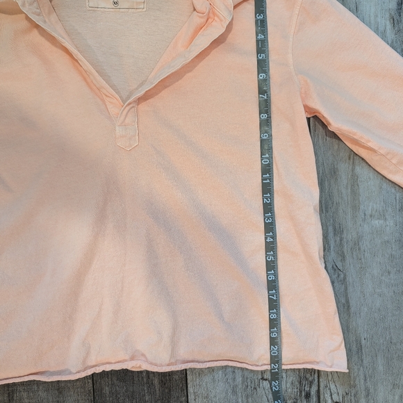 Frank & Eileen Soft Pink Popover Shirt Sz. Xs - Picture 4 of 5